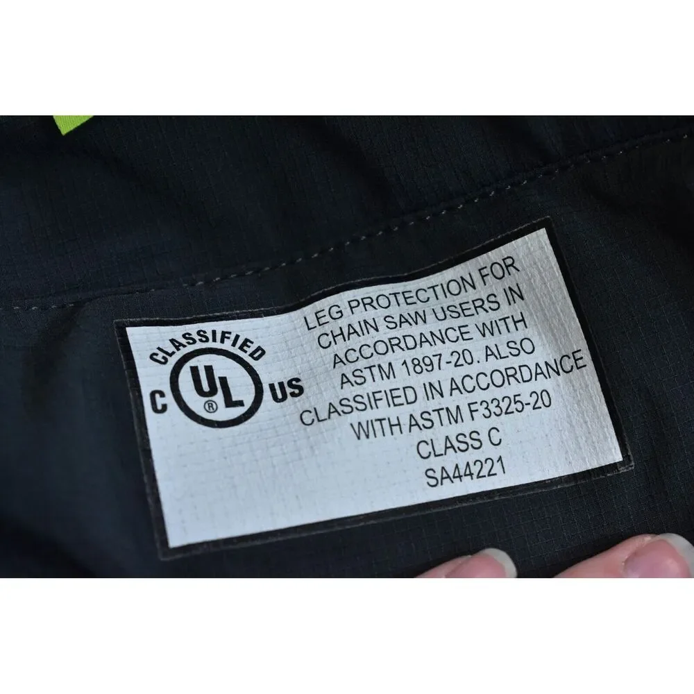 Clogger Zero Gen2 Light & Cool Arborise UL Chainsaw Pants Grey Green Mens S - Picture 10 of 12